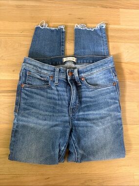 Madewell 9” High Rise Skinny Crop Jeans
